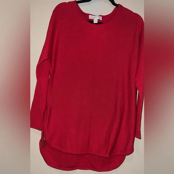 Michael Kors Red Sweater! - Picture 3 of 7